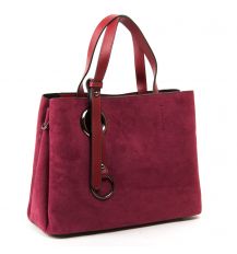 Сумка Женская Классическая иск-замш FASHION 1-011 3856 red Распродажа Сумка Женская Классическая иск-замш FASHION 1-011 3856 red Распродажа
