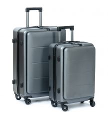 Дорожная Чемодан 2/1 ABS-пластик 18 grey змейка 105 Дорожная Чемодан 2/1 ABS-пластик 18 grey змейка 105
