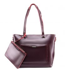 Сумка Женская Классическая кожа ALEX RAI 09-3 9322 wine-red Сумка Женская Классическая кожа ALEX RAI 09-3 9322 wine-red