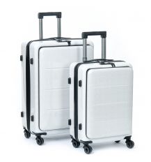 Дорожная Чемодан 2/1 ABS-пластик 18 white змейка 105 Дорожная Чемодан 2/1 ABS-пластик 18 white змейка 105