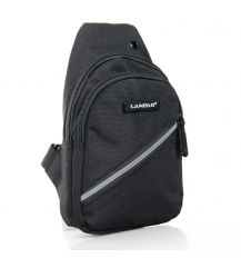 Сумка Мужская На Плечо нейлон Lanpad 8294 black Сумка Мужская На Плечо нейлон Lanpad 8294 black