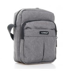 Сумка Мужская Планшет нейлон Lanpad 53201 grey Сумка Мужская Планшет нейлон Lanpad 53201 grey