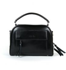 Сумка Женская Классическая кожа ALEX RAI 9-01 8545 black Сумка Женская Классическая кожа ALEX RAI 9-01 8545 black