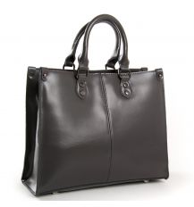 Сумка Женская Классическая кожа ALEX RAI 9-02 8802* dark-grey Сумка Женская Классическая кожа ALEX RAI 9-02 8802* dark-grey