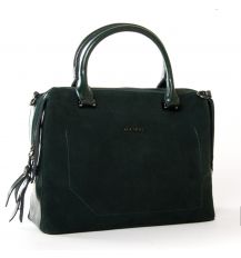 Сумка Женская Классическая замш ALEX RAI 9-03 8542-1 green Сумка Женская Классическая замш ALEX RAI 9-03 8542-1 green