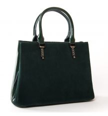 Сумка Женская Классическая замш ALEX RAI 9-03 8772 green Сумка Женская Классическая замш ALEX RAI 9-03 8772 green