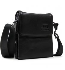 Сумка Мужская Планшет кожаный BRETTON BE N2040-6 black Сумка Мужская Планшет кожаный BRETTON BE N2040-6 black