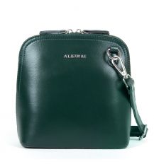 Сумка Женская Классическая кожа ALEX RAI 05-01 8803 green Сумка Женская Классическая кожа ALEX RAI 05-01 8803 green