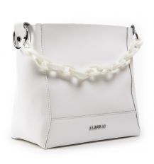 Сумка Женская Классическая кожа ALEX RAI 03-02 1897 white Сумка Женская Классическая кожа ALEX RAI 03-02 1897 white