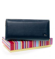 Кошелек Rainbow кожа DR. BOND WRS-22M blue Кошелек Rainbow кожа DR. BOND WRS-22M blue